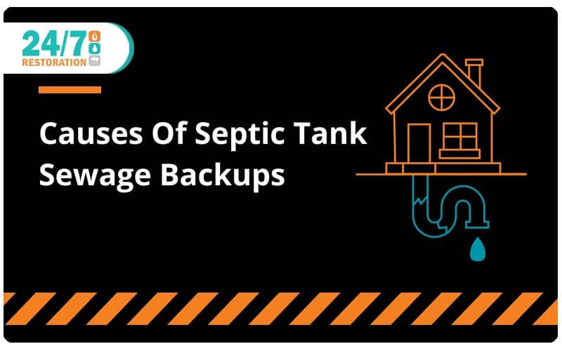 Causes Of Septic Tank Sewage Backups | Restoration Calgary
